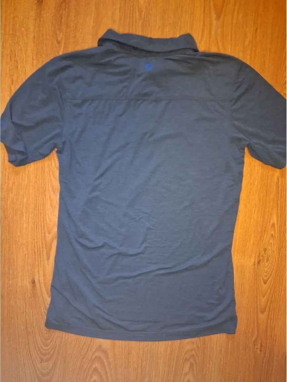 Marmot Polo Shirt Mens Small Navy Blue